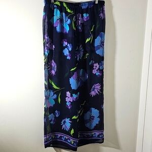 Classics By JANTZEN. Sheer‎ Pants. Beautiful Colors. Blues, Purple. Size Meduim.